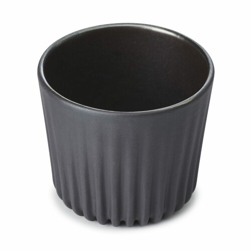 Set de 2 tasses Peko&euml; Black Smooth 8 cl